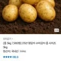 25년 햇감자 수미감자 5kg 중사이즈 (7,900원/무료)