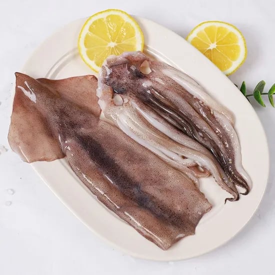 자연산 손질오징어 통오징어 2미(220g) x 5팩 총 10마리 (15,840원/무료)5