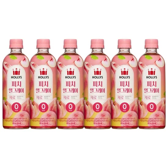 할리스 피치 얼그레이 제로 500ml 6개 (6,577원/무료)