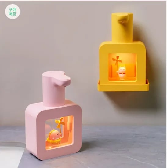 ]2개 캐릭터 자동손세정 디스펜서(31,540원/무료)36