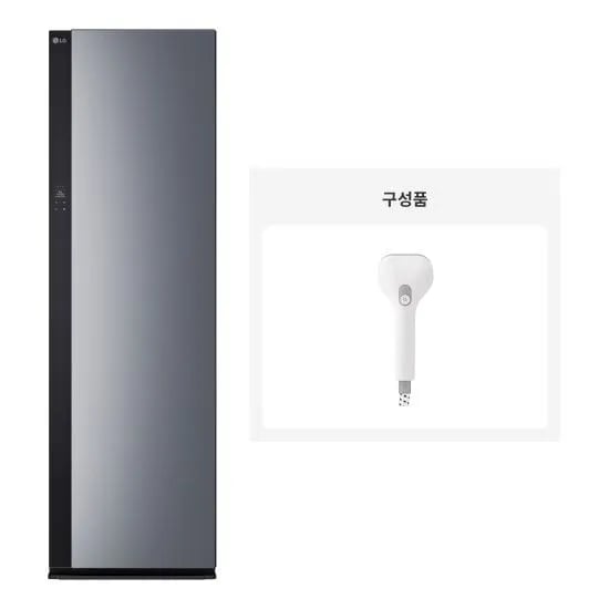 2025 LG 스타일러 블랙틴트미러 스티머 SC5GMR80A 5벌+바지1벌 (1,994,400원/무료)