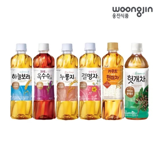 웅진 차음료 2종 선택 500ml x12페트(9,000원/무배)3