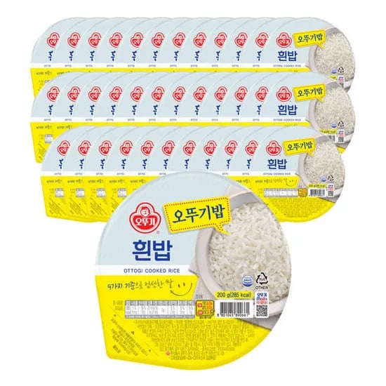 오뚜기밥 200G 36개 (25,900원/무배)12