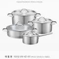 쿡에버 에센셜 냄비 4종 세트 (편16+양20+24+전24) (88,580원/무배)