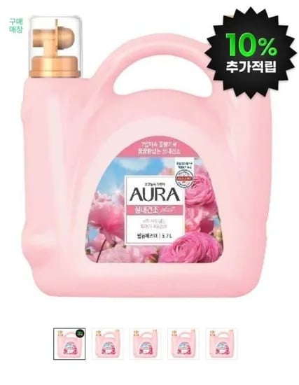 아우라 실내건조 섬유유연제 5.7L 윌유메리미 유클럽 (14,900원/무료)