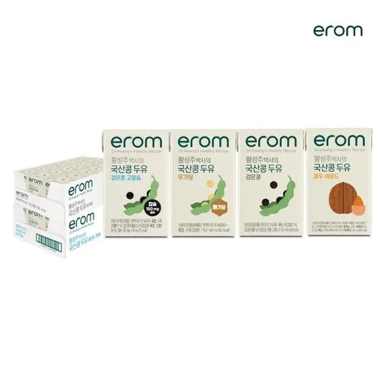 이롬 황성주 박사의 국산콩두유 140ml 총 48팩(19,410/무배)2