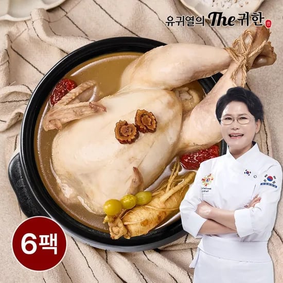 ] 명장 삼계탕 1000g x 6팩 (33,390원/무료)30