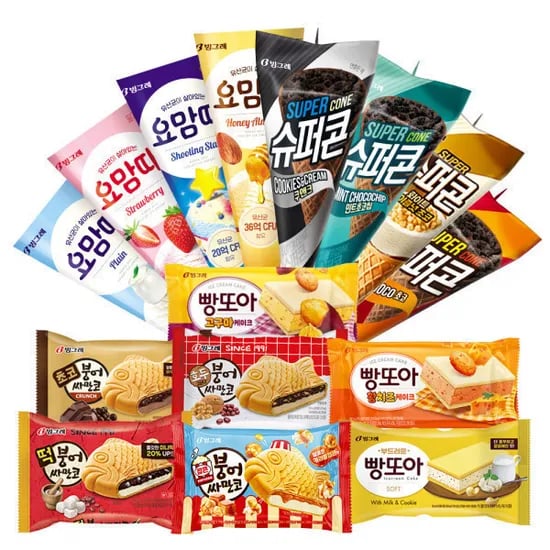 붕어싸만코 /빵또아 20개+슈퍼콘/요맘때콘 10개 골라담기 (27,160원/무료)2