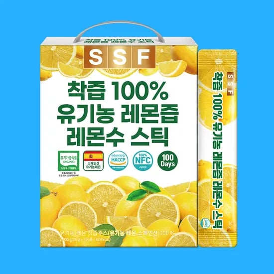 NFC 착즙100% 레몬즙 100포 (24,900원/무료)