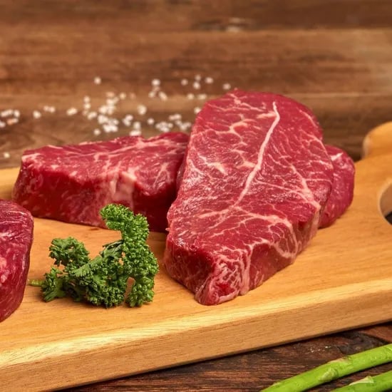 스테이크 용 소고기 부채살 180G x 4팩 + 매콤스지 사은품 1팩 (17,960원/무배)