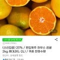 한입제주 하우스 감귤 2kg 중대과(L-2L) (유클8,060원/무료)