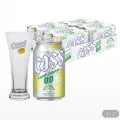 카스 제로 레몬 스퀴즈0.0 330ml 24캔 (무알콜 맥주) + 칵테일잔 2개 증정 (16,320원/무료)
