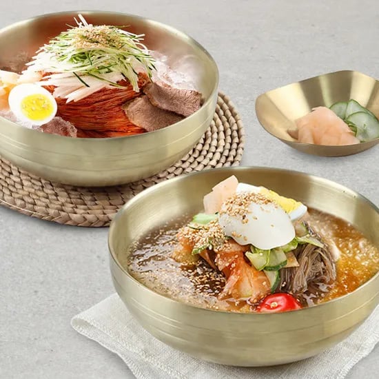함흥냉면(물+비빔) 10인세트(냉면2kg+육수5개+비빔장5개) (유클 8,230원/무료)