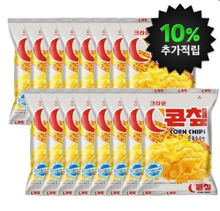 쿠크다스,콘칩,초코하임 화이트하임,참크래커,크라운산도,연양갱,버터와플 (다양/무료)3