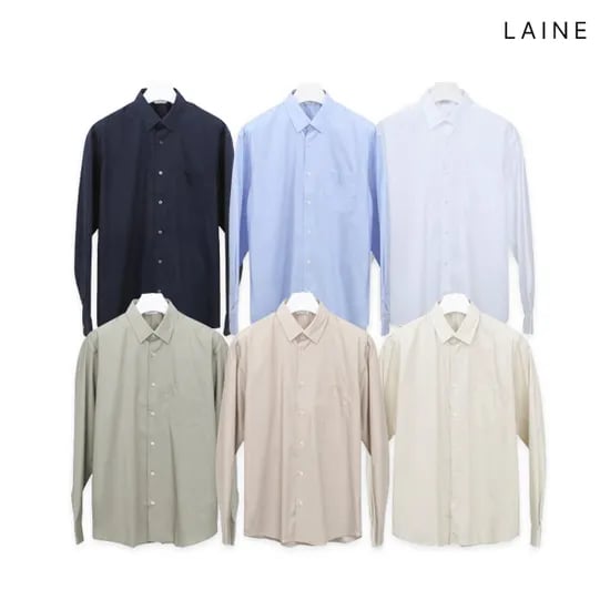 LAINE 남성 데일리 라이크라 셔츠 (8600원/무배)