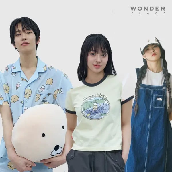 꼬모니노즈X수북즈 플라잉 보드 티셔츠 (21,170원/무료)
