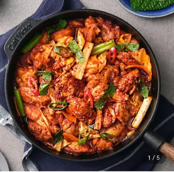 춘천 안심닭갈비 750g x 2봉 / 국내산 100% ( 14,480원/무료)