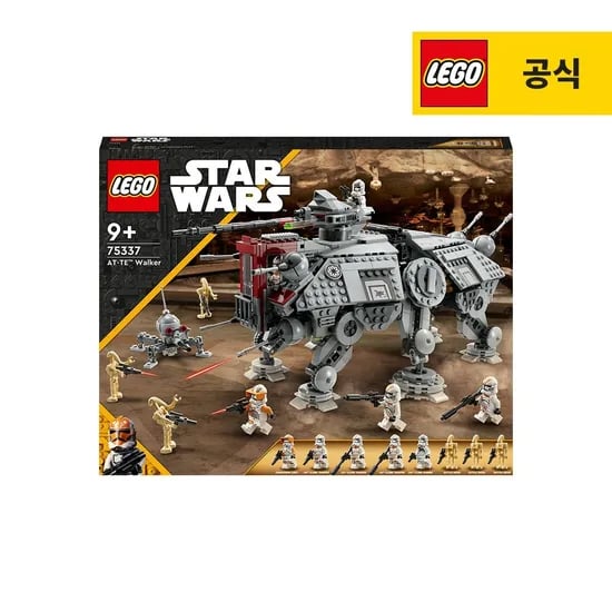레고 스타워즈 75337 AT-TE 워커 한정수량(148,070원/무료)