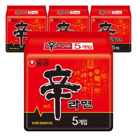 농심 신라면 20개 외(13,370원/무료)
