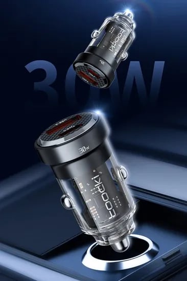 차량용 듀얼포트 30W 충전기 (8,200원/무료배송)2