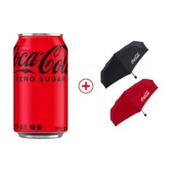 ] 코카콜라제로350ml 24캔+코카콜라 우산 증정 16,980원/무료배송38