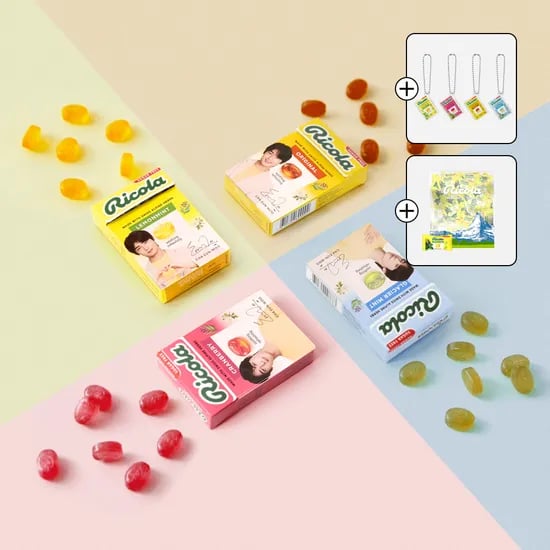 리콜라 차은우 리미티드에디션 40g 4종+(리콜라 키링+플로우팩 50g) (8,810원/무료)