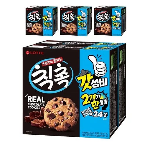 롯데 칙촉 오리지널 168g 8개 (13,960원/무료)4