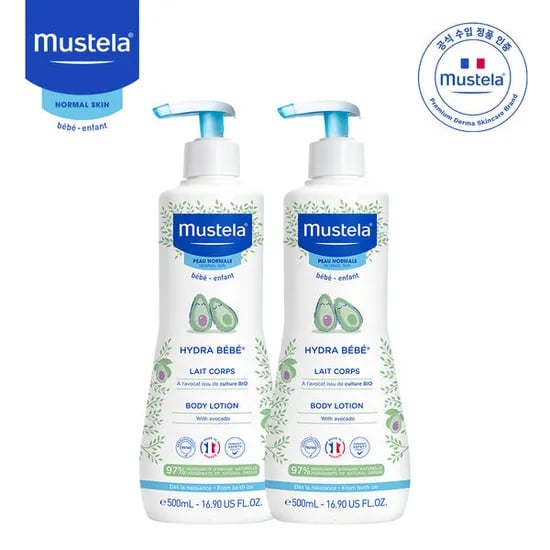 무스텔라 이드라베베 바디로션 500ml 2개 + 무스텔라 젠틀 클렌징 젤 750ml 2개 (60,440원/무료)