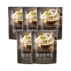 올반 영양삼계탕 900g*5팩 (28,900원/무배)1