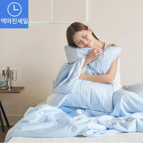 스노우슬립 쿨링 냉감 차렵이불 세트(SS/Q/K) (29,900원/무료배송)