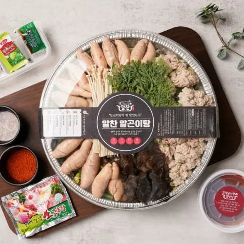 알탕 해물탕 밀키트 1800g 4인 (19,200원/무료배송)6