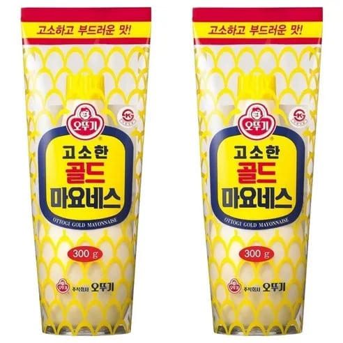 오뚜기 고소한 골드 마요네즈 300g 2개
