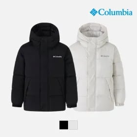 컬럼비아 키즈 심플 하프패딩 2,500