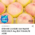 마도카 복숭아 4kg 중과