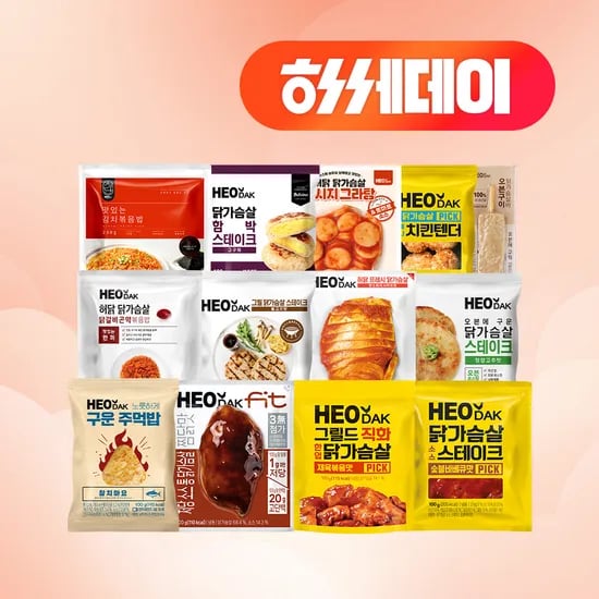 허닭 닭가슴살 25팩