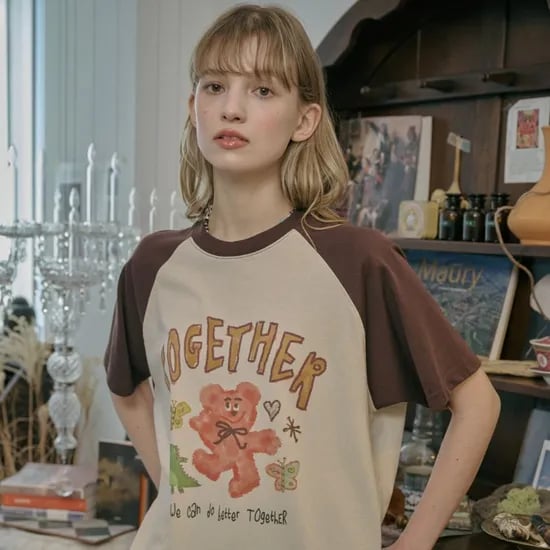 꼼파뇨 피그먼트 반팔티 스모크블랙
