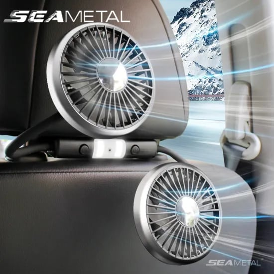 SEAMETAL 차량용 USB 팬 $8.87/업소용 대형 팬 21,049원