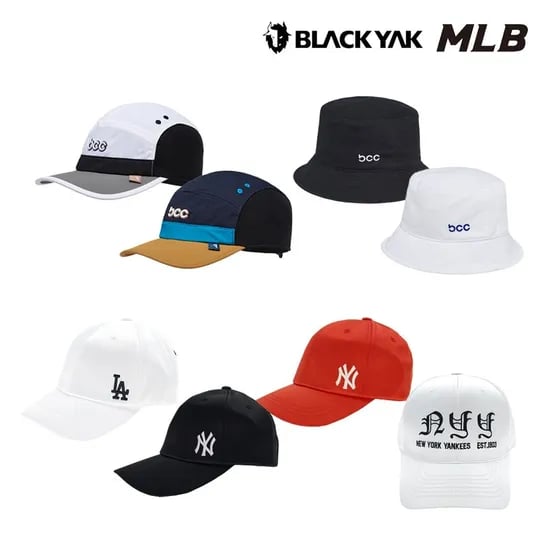 블랙야크 MLB 메쉬 캡 버킷햇 2BYHTS1919 2BYHTS2920 외 다양 8종 택1