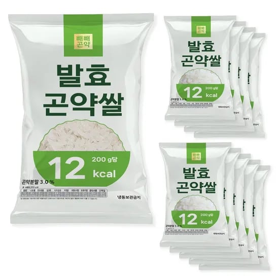 발효곤약쌀 200g 10개, 20개, 30개