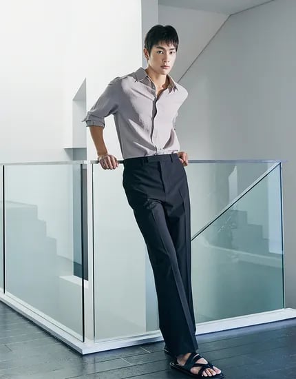컨셉원 여름 히든밴딩 슬랙스 슬림 테이퍼드 세미와이드 외 다양