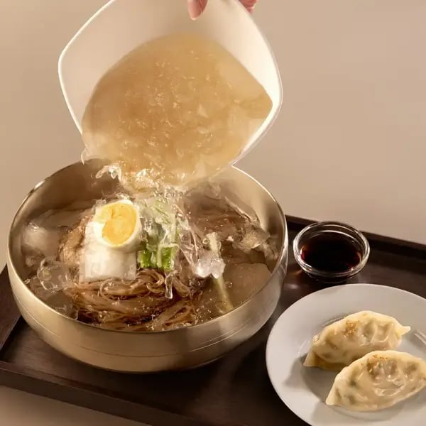 반식엔 동치미육수 메밀냉면 물 10인분 면10 육수10