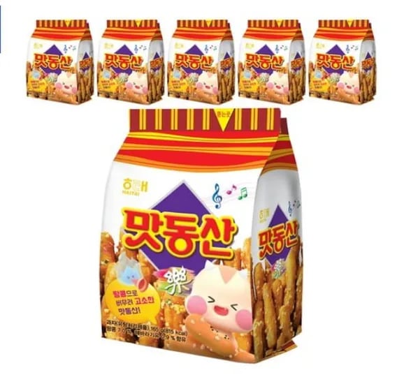 해태제과 맛동산 165g 6개