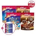 켈로그 콘푸로스트 300g 2팩 오곡 첵스초코 340g 2팩 콘푸 바 4개