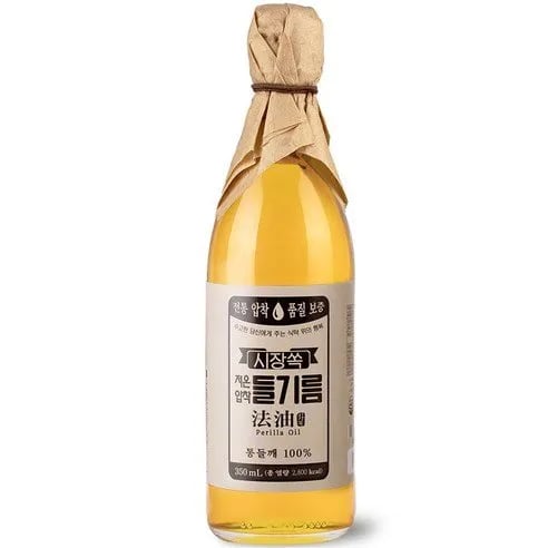 저온압착 들기름 350ml 12개