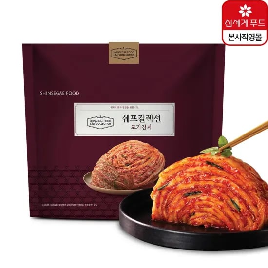 쉐프컬렉션 프리미엄 국내산 포기김치 3.3kg (20,761원/무료)