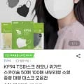 스카이슘 KF94 대형마스크 100매
