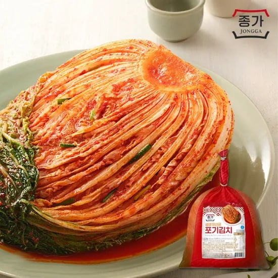 종가 생생유산균 포기김치 3.2kg