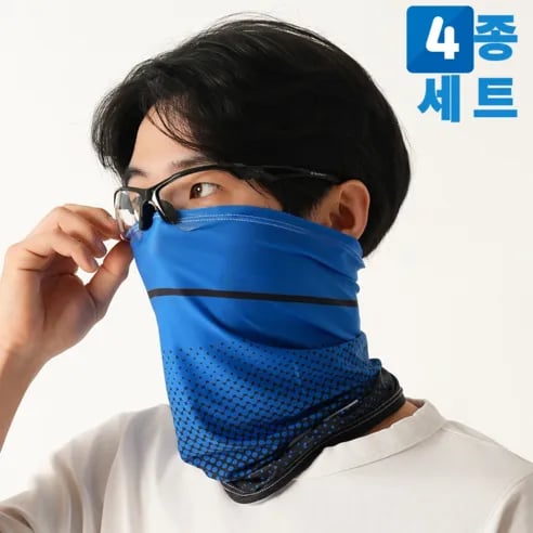 쿨 마스크 4장