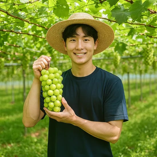 샤인머스캣 2kg 4수
