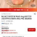 복숭아 12과 내외 4kg